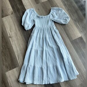 Blue Midi Dress Size S